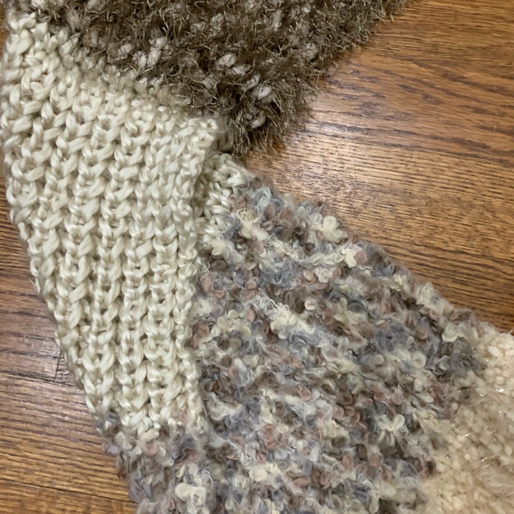 Chunky multi patterned infinity scarf - Picture 2 of 4